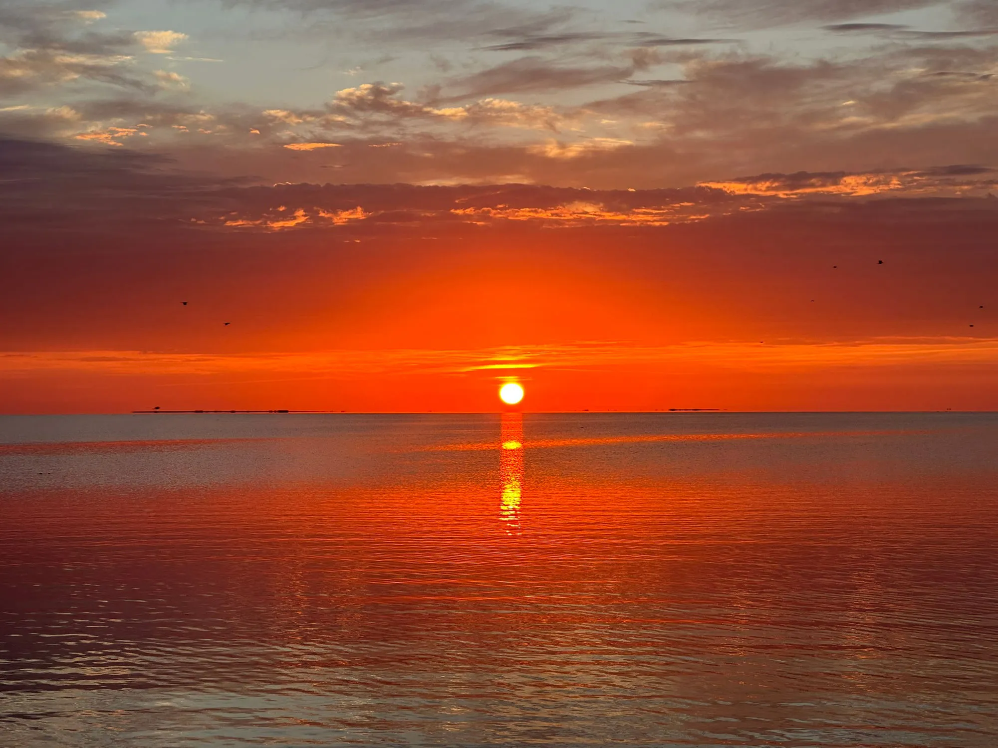 Sunset over Lake Okeechobee