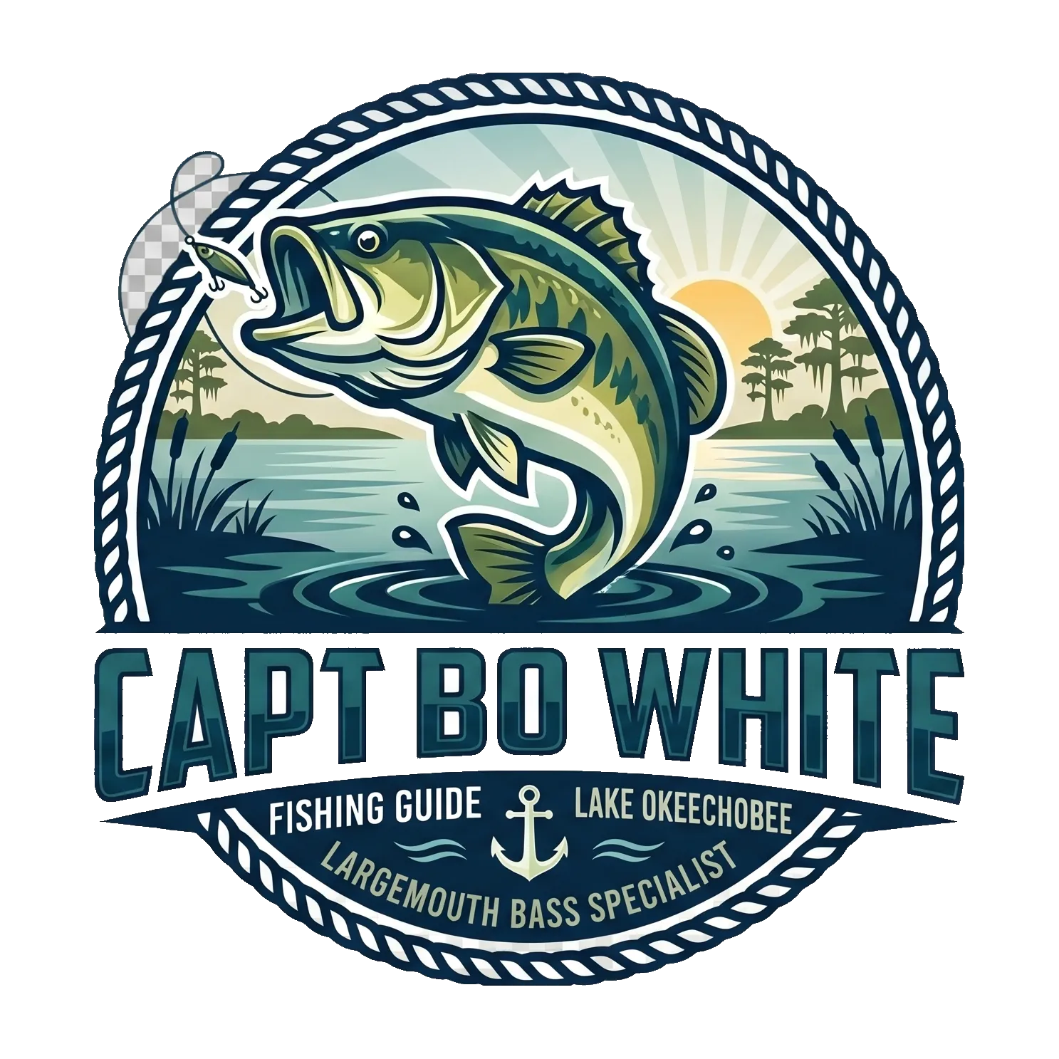 Capt. Bo White Fishing logo